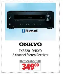 2001 Audio Video TX8220 ONKYO 2 channel Stereo Receiver offer