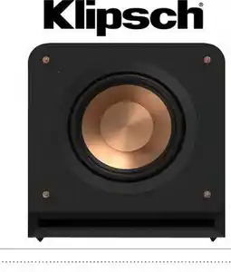 2001 Audio Video RP1000SW Klipsch 600W 10 Class D Subwoofer offer