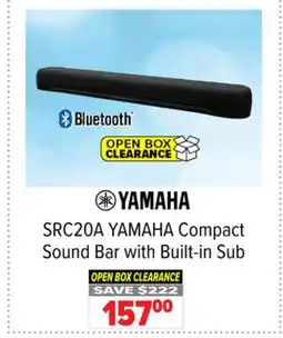 2001 Audio Video SRC20A YAMAHA Compact Sound Bar with Built-in Sub offer