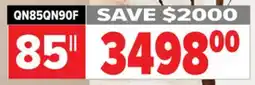 2001 Audio Video QN85QN90F SAMSUNG 85 NEO QLED 4K TV offer