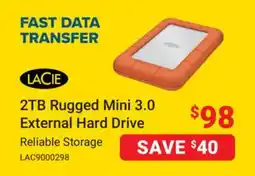 Visions Electronics 2TB Rugged Mini 3.0 External Hard Drive offer