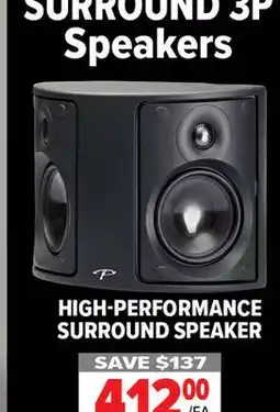 2001 Audio Video SURROUND 3P Speakers offer