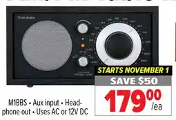 2001 Audio Video M1BBS Tivoli Audio AM/FM Table Radio offer