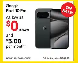 Visions Electronics Google Pixel 10 Pro offer