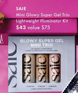 Sephora SAIE Mini Glowy Super Gel Trio Lightweight Illuminator Kit offer