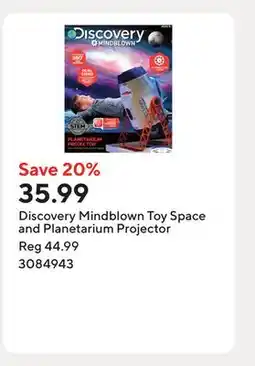 Staples Discovery Mindblown Toy Space and Planetarium Projector offer