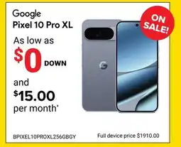 Visions Electronics Google Pixel 10 Pro XL offer
