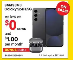 Visions Electronics Samsung Galaxy S24 FE 5G offer