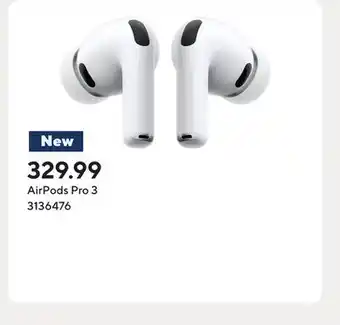 Staples AirPods Pro 3 offer