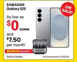Visions Electronics SAMSUNG Galaxy S25 offer