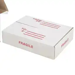 Staples Staples Corrugated Boxes, 11 x 8 x 2 White, 2 Pack offer