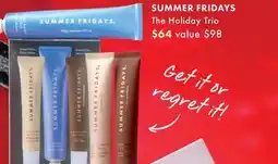 Sephora The Holiday Trio Set with Lip Butter Balm in Hot Cocoa & Toasted Marshmallow offer