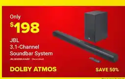Visions Electronics JBL 3.1-Channel Soundbar System offer