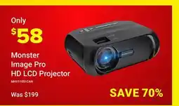 Visions Electronics Monster Image Pro HD LCD Projector offer