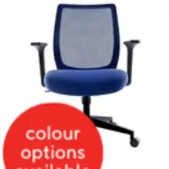 Staples Staples Essentials Task Chair Blue offer