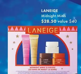 Sephora LANEIGE Midnight Minis offer