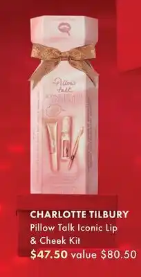 Sephora CHARLOTTE TILBURY Pillow Talk Iconic Lip & Cheek Kit offer
