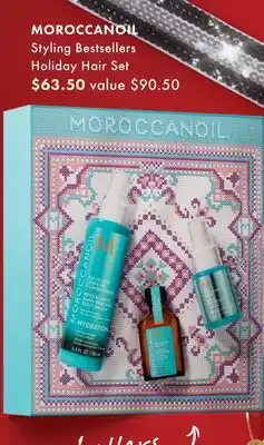 Sephora MOROCCANOIL Styling Bestsellers Holiday Hair Set offer