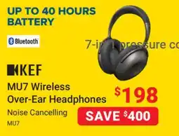 Visions Electronics MU7 Wireless Over-Ear Headphones offer