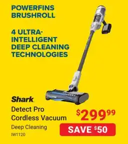 Visions Electronics Shark Detect Pro Cordless Vacuum offer
