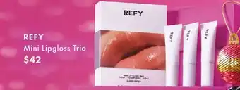 Sephora REFY Mini Lipgloss Trio offer