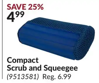 Princess Auto Compact Scrub and Squeegee offer