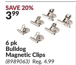 Princess Auto 6 pk Bulldog Magnetic Clips offer