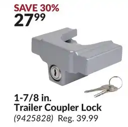 Princess Auto 1-7/8 in. Trailer Coupler Lock offer