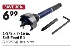 Princess Auto 1-3/8 x 7/16 in. Self-Feed Bit offer