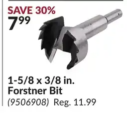 Princess Auto 1-5/8 x 3/8 in. Forstner Bit offer