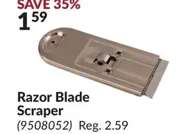 Princess Auto Razor Blade Scraper offer