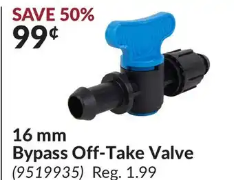 Princess Auto 16 mm Bypass Off-Take Valve offer