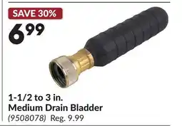 Princess Auto 1-1/2 to 3 in. Medium Drain Bladder offer