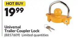 Princess Auto Universal Trailer Coupler Lock offer