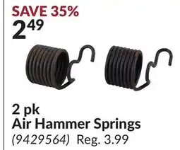 Princess Auto 2 pk Air Hammer Springs offer