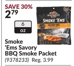 Princess Auto Smoke'Ems Savory BBQ Smoke Packet offer