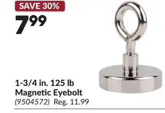 Princess Auto 1-3/4 in. 125 lb Magnetic Eyebolt offer