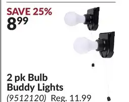 Princess Auto 2 pk Bulb Buddy Lights offer