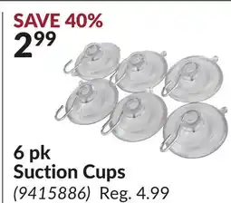 Princess Auto 6 pk Suction Cups offer