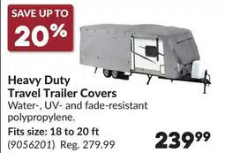 Princess Auto Heavy Duty Travel Trailer offer