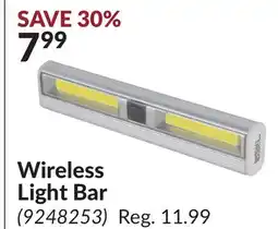 Princess Auto Wireless Light Bar offer