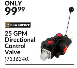 Princess Auto 25 GPM Directional Control Valve offer