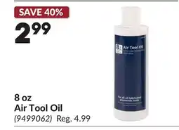 Princess Auto 8 oz Air Tool Oil offer