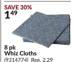 Princess Auto 8 pk Whiz Cloths offer