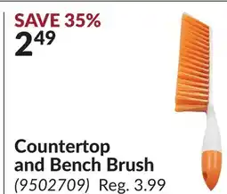 Princess Auto Countertop and Bench Brush offer
