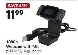 Princess Auto 1080p Webcam with Mic offer