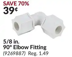 Princess Auto 5/8 in. 90° Elbow Fitting offer