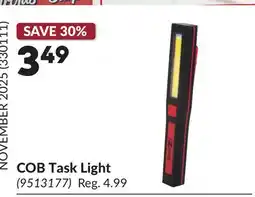 Princess Auto COB Task Light offer