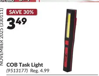 Princess Auto COB Task Light offer