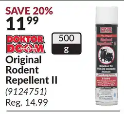 Princess Auto Original Rodent Repellent II offer